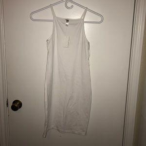 PERMANENTLY CLOSING AA Bodycon white strap dress